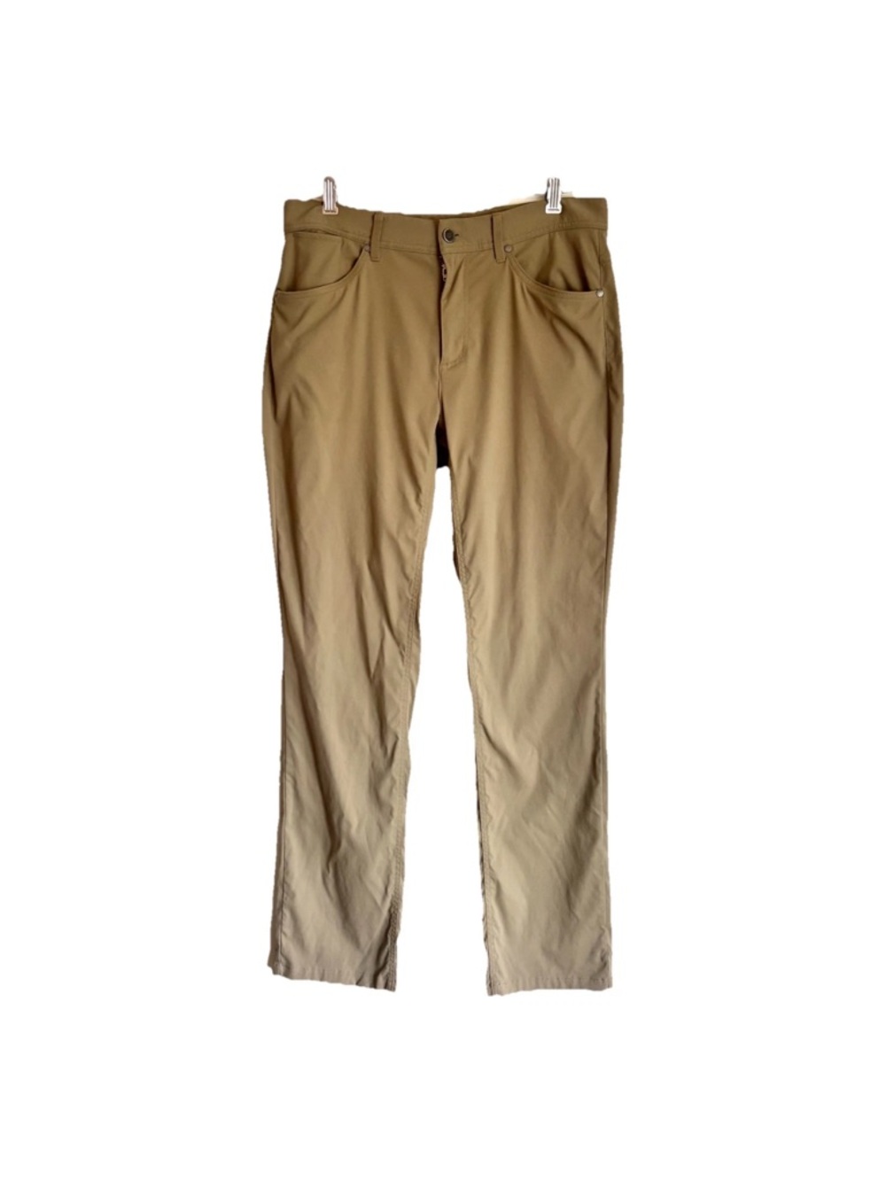 L.L. Bean Venture Stretch Pants Men’s 32x34  Tan Performance Hiking Outdoors